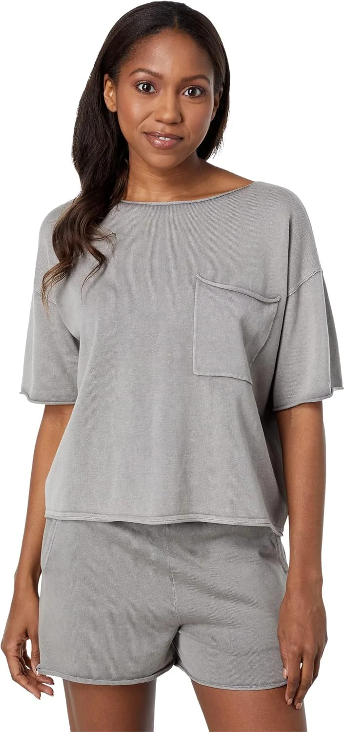 Barefoot Dreams Sunbleached Boxy Pocket Tee
Barefoot Dreams Sunbleached Boxy Pocket Tee