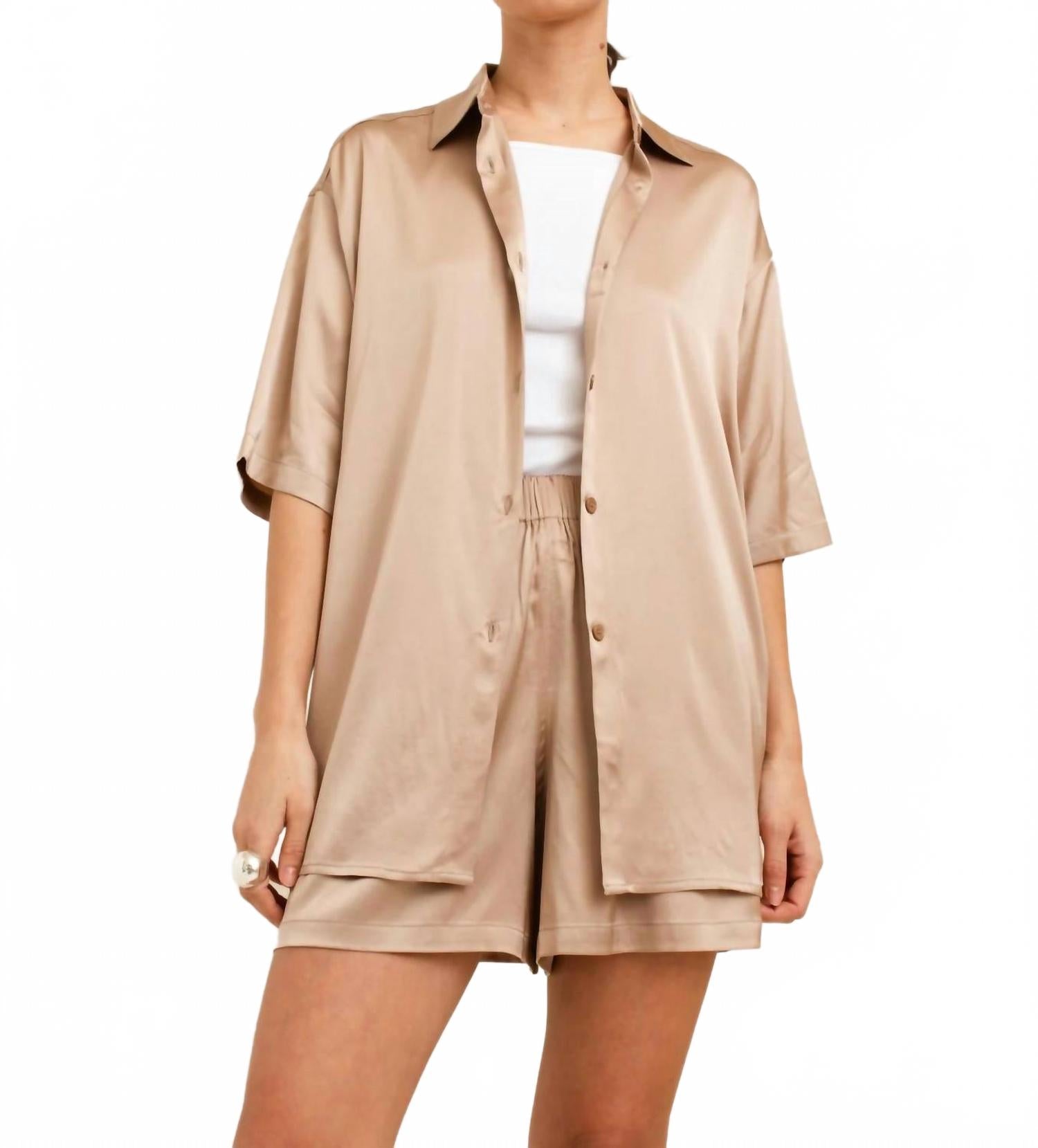 Топ с короткими рукавами Valentina в цвете Dune Paper Label, Dune
Топ с короткими рукавами Valentina в цвете Dune Paper Label, Dune