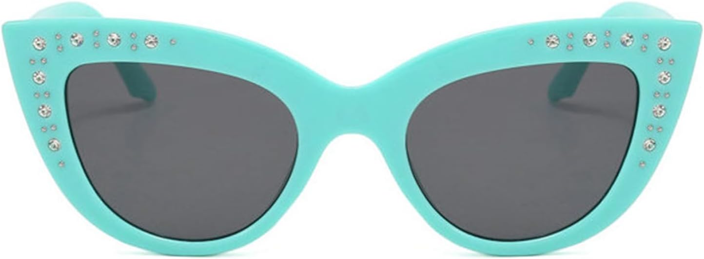 Солнцезащитные очки «кошачий глаз» с бриллиантами, женские, в стиле ретро, украшенные стразами, сверкающие кристаллами и жемчугом, роскошные очки с блестками helena, Blue
Солнцезащитные очки «кошачий глаз» с бриллиантами, женские, в стиле ретро, украшенные стразами, сверкающие кристаллами и жемчугом, роскошные очки с блестками helena, Blue