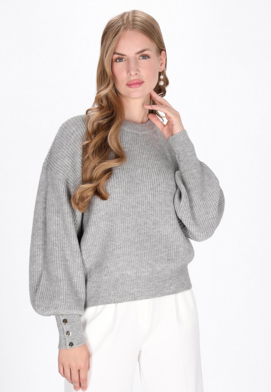 Джемпер DreiMaster Jumper, Grey Melange/Mottled Grey
Джемпер DreiMaster Jumper, Grey Melange/Mottled Grey