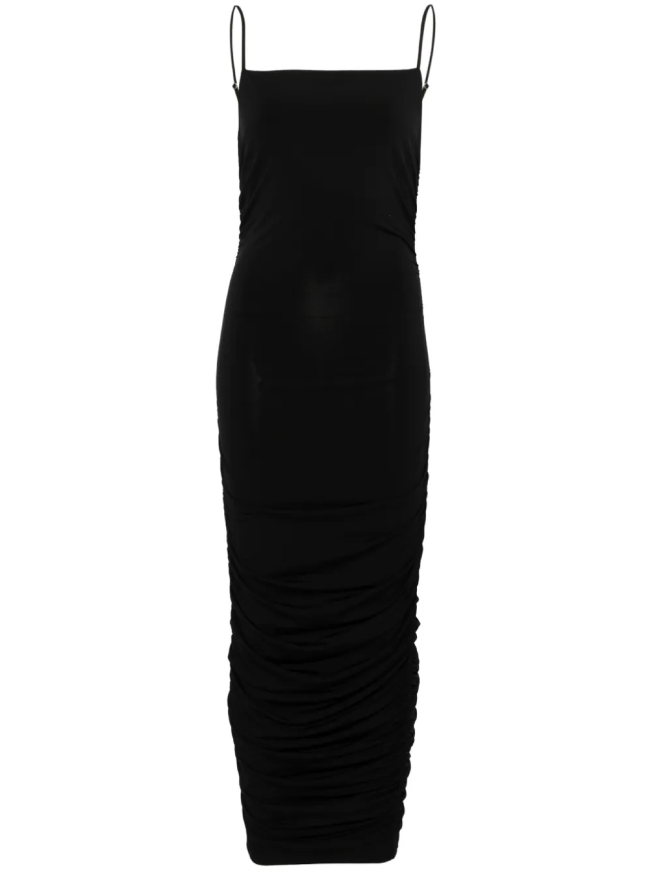 Michael Kors платье миди из джерси со сборками, черный
Michael Kors платье миди из джерси со сборками, черный