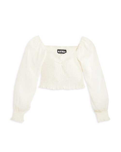 Топ с прозрачными рукавами Chloe для девочек – Big Kid KatieJnyc, цвет Ivory/Cream
Топ с прозрачными рукавами Chloe для девочек – Big Kid KatieJnyc, цвет Ivory/Cream