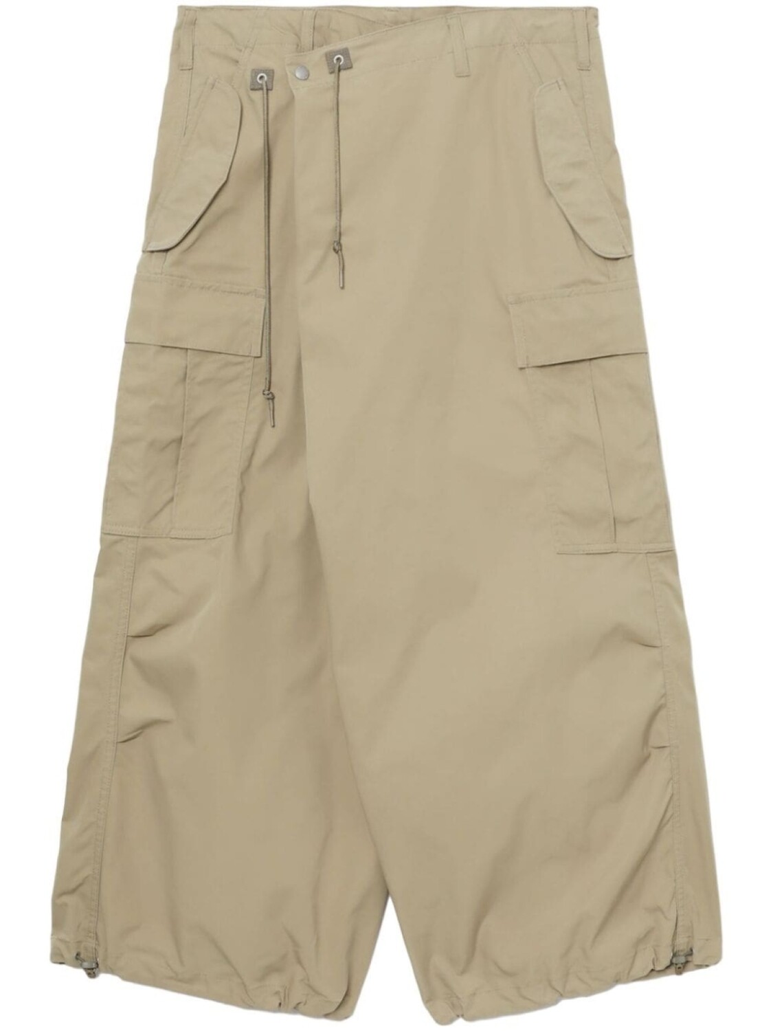 Широкие брюки карго асимметричного кроя Junya Watanabe MAN, бежевый
Широкие брюки карго асимметричного кроя Junya Watanabe MAN, бежевый