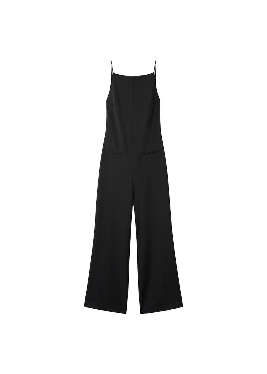 Комбинезон MANGO, черный
Комбинезон MANGO, черный