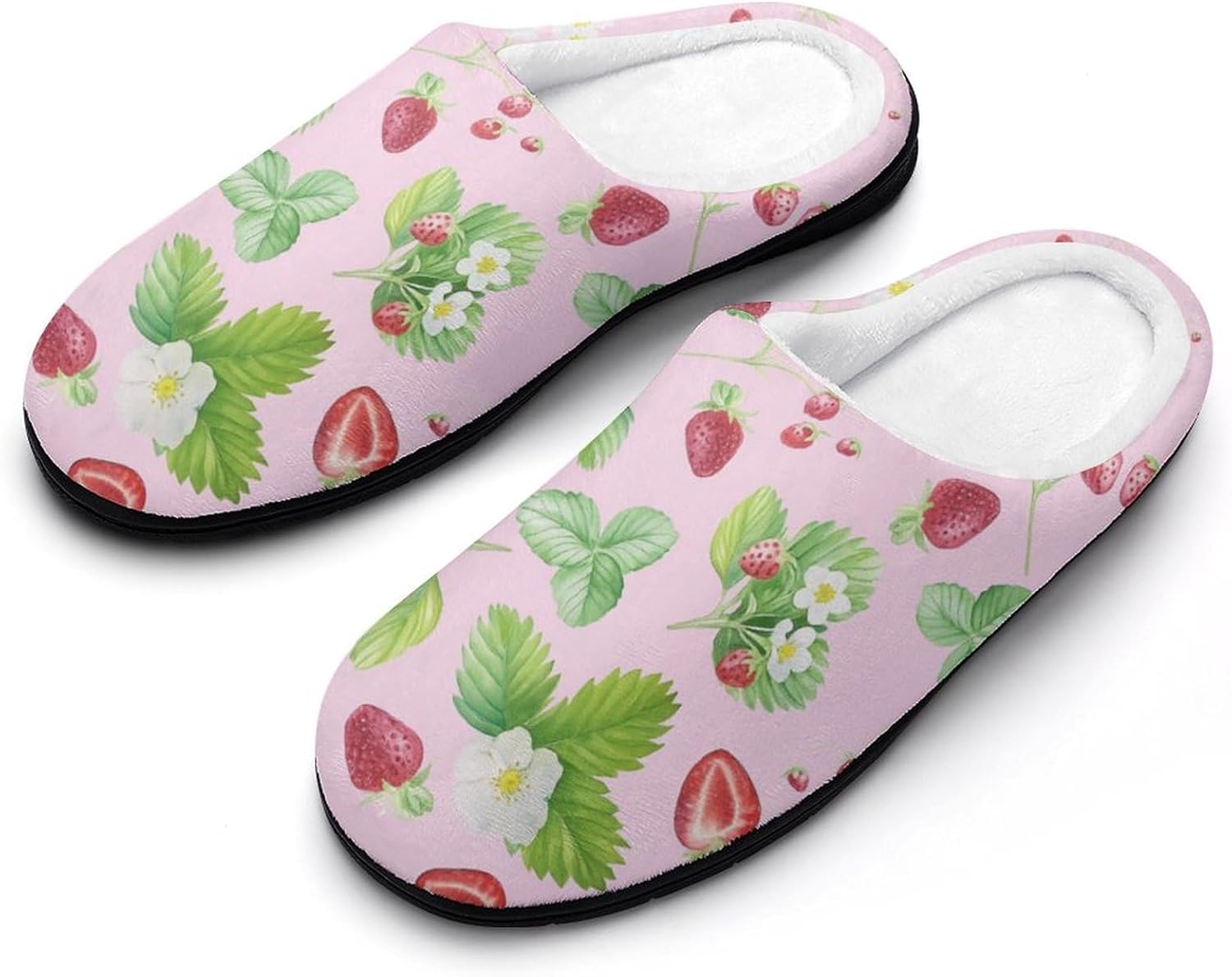 Мужские домашние хлопковые тапочки KKdskkds с изображением совы на цветущей ветке на закате, теплые, уютные, дышащие, с противоскользящей подошвой, Strawberry Flower Leaves
Мужские домашние хлопковые тапочки KKdskkds с изображением совы на цветущей ветке на закате, теплые, уютные, дышащие, с противоскользящей подошвой, Strawberry Flower Leaves