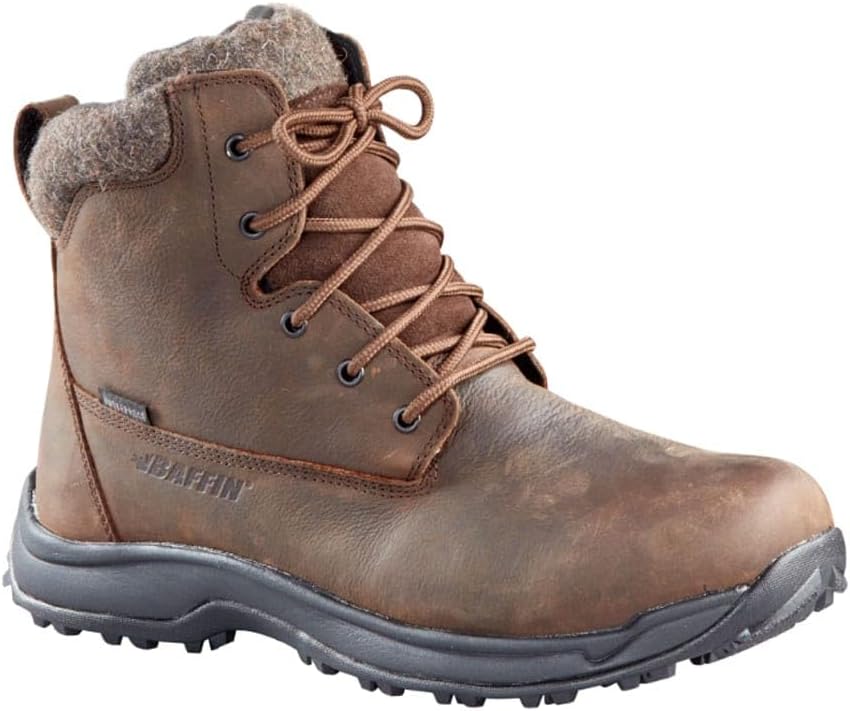 Мужские ботинки Baffin TRURO водонепроницаемые, дышащие, теплые, с утеплителем, с амортизирующей подошвой, противоскользящие, северного уровня, кожаные, на щиколотку, коричневый
Мужские ботинки Baffin TRURO водонепроницаемые, дышащие, теплые, с утеплителем, с амортизирующей подошвой, противоскользящие, северного уровня, кожаные, на щиколотку, коричневый
