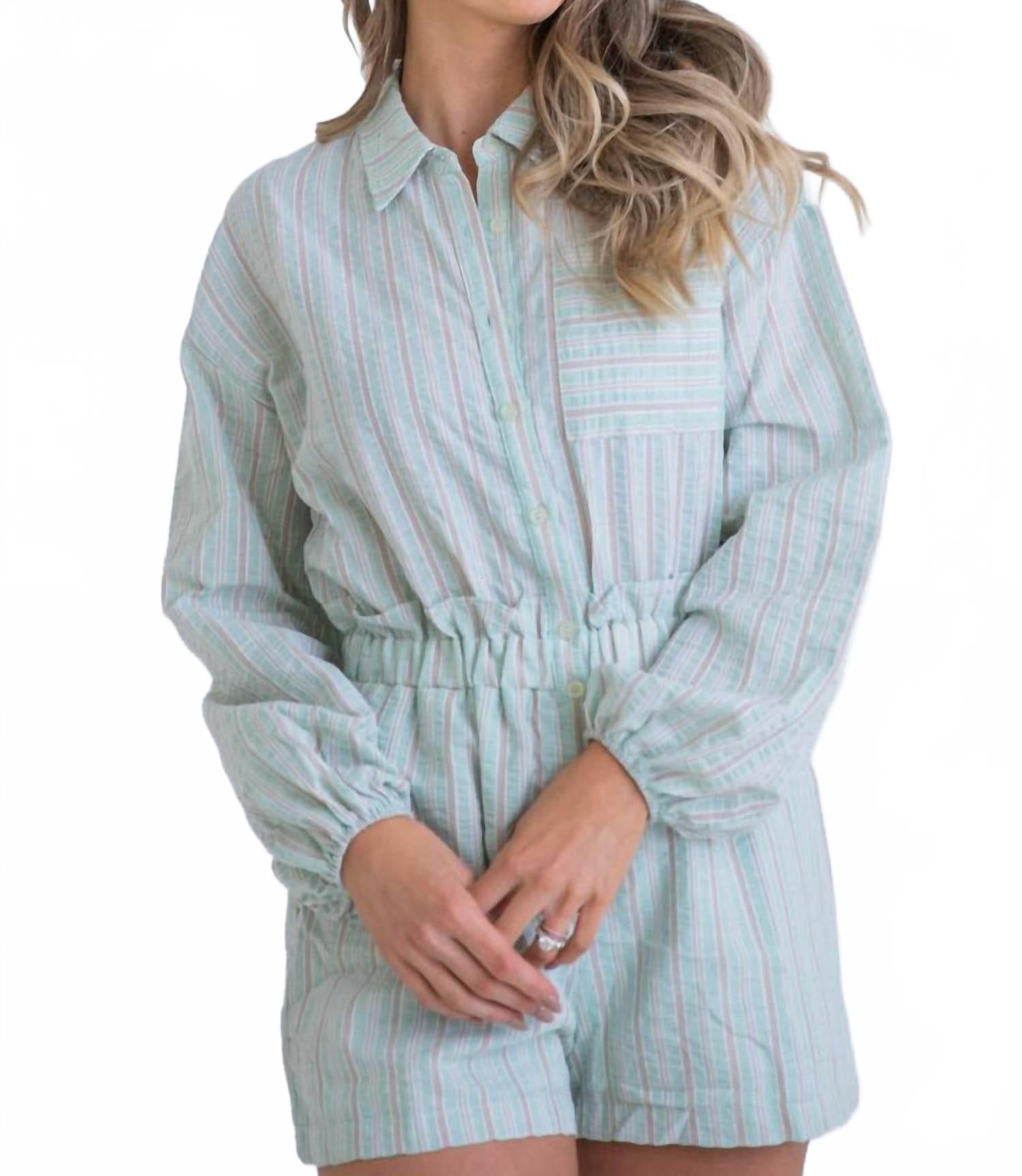 Комбинезон из сирсакера с карманами, многоцветный Karlie, Multi
Комбинезон из сирсакера с карманами, многоцветный Karlie, Multi