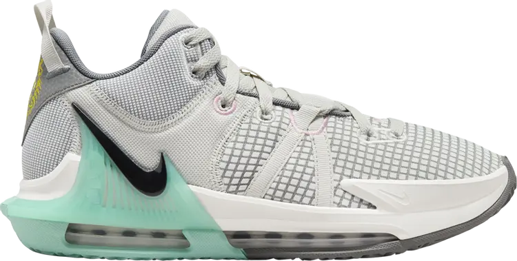 Кроссовки LeBron Witness 7 EP 'Flat Pewter Mint', серый
Кроссовки LeBron Witness 7 EP 'Flat Pewter Mint', серый