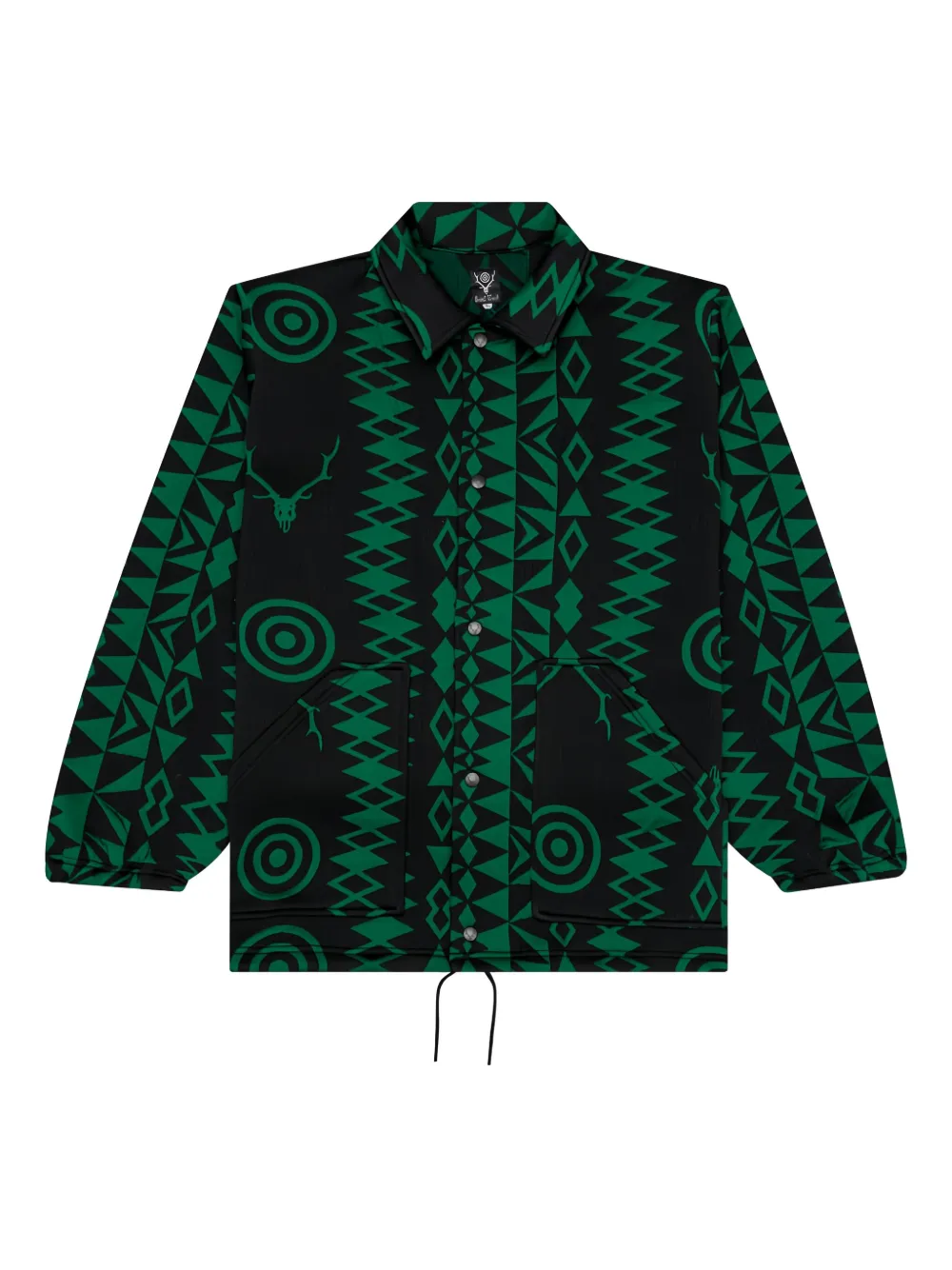 Куртка тренера с геометрическим рисунком SOUTH2 WEST8, черный
Куртка тренера с геометрическим рисунком SOUTH2 WEST8, черный