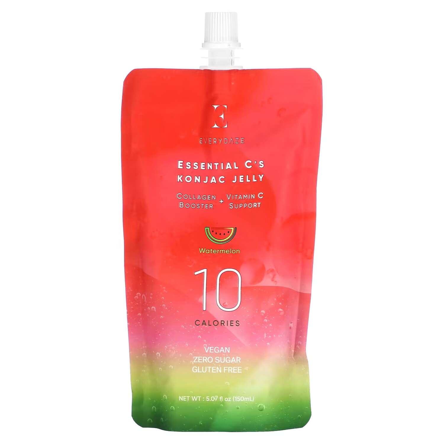Everydaze Essential C's Konjac Jelly Watermelon, 5,07 жидких унций (150 мл)
Everydaze Essential C's Konjac Jelly Watermelon, 5,07 жидких унций (150 мл)