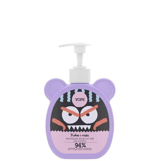 Натуральное детское мыло для рук Кокос и Мята, 400 мл Yope
Натуральное детское мыло для рук Кокос и Мята, 400 мл Yope