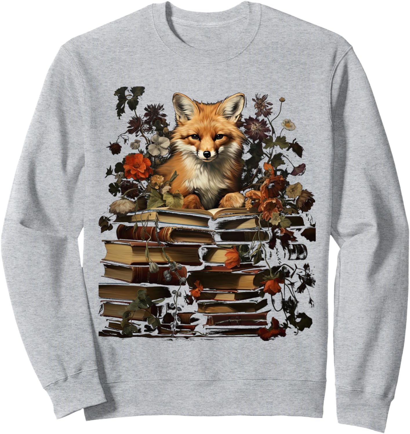 Толстовка в стиле коттеджкор с цветочным рисунком, лисой и милым гобликом Cottagecore Goblincore And Fairycore Stuff, серый
Толстовка в стиле коттеджкор с цветочным рисунком, лисой и милым гобликом Cottagecore Goblincore And Fairycore Stuff, серый