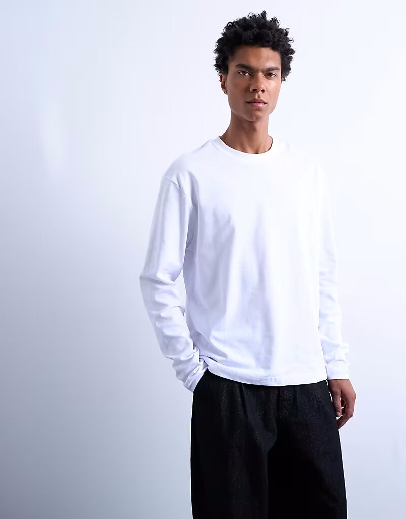 Свободная укороченная футболка с длинными рукавами белого цвета Topman, Белый, Свободная укороченная футболка с длинными рукавами белого цвета Topman
Свободная укороченная футболка с длинными рукавами белого цвета Topman, Белый, Свободная укороченная футболка с длинными рукавами белого цвета Topman