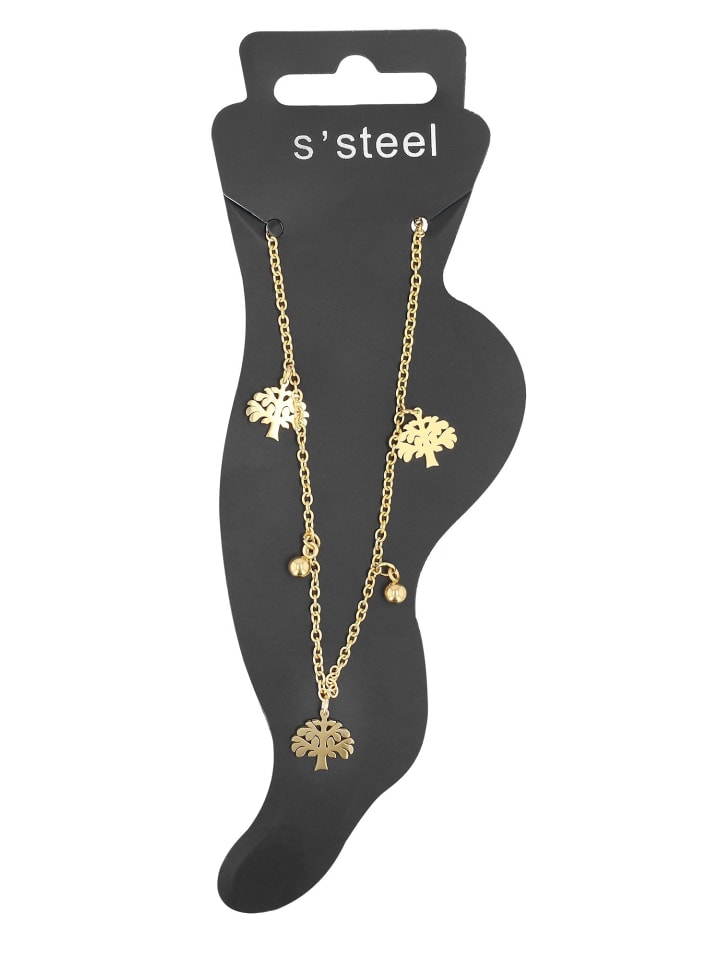 Adeliás Женский кулон - кулон «Древо жизни» из нержавеющей стали с золотым покрытием
Adeliás Женский кулон - кулон «Древо жизни» из нержавеющей стали с золотым покрытием