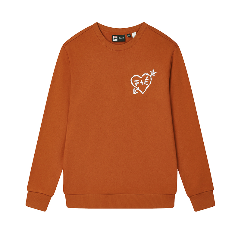 FILA Свитшот Études мужской темный глиняный оранжевый
FILA Свитшот Études мужской темный глиняный оранжевый