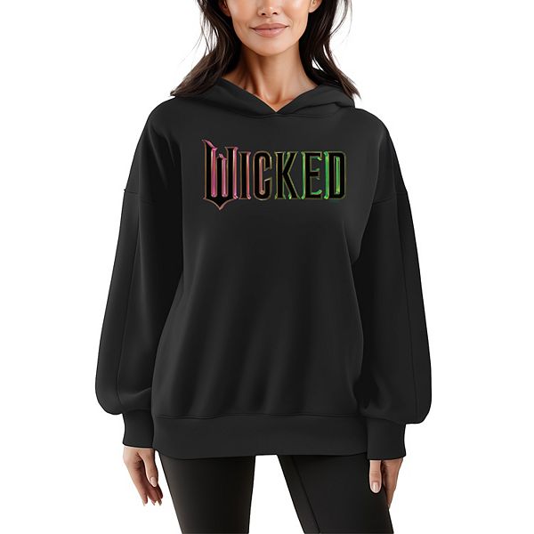 Женский худи oversize с театральным логотипом Licensed Character
Женский худи oversize с театральным логотипом Licensed Character