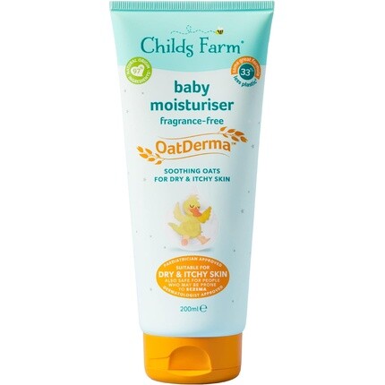 Childs Farm OatDerma Baby Moisturizer 200 мл Подходит для новорожденных с сухой зудящей кожей, склонной к экземе
Childs Farm OatDerma Baby Moisturizer 200 мл Подходит для новорожденных с сухой зудящей кожей, склонной к экземе