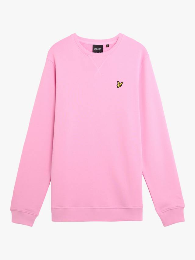 Хлопковая толстовка с круглым вырезом и логотипом Lyle & Scott, цвет Power Pink
Хлопковая толстовка с круглым вырезом и логотипом Lyle & Scott, цвет Power Pink