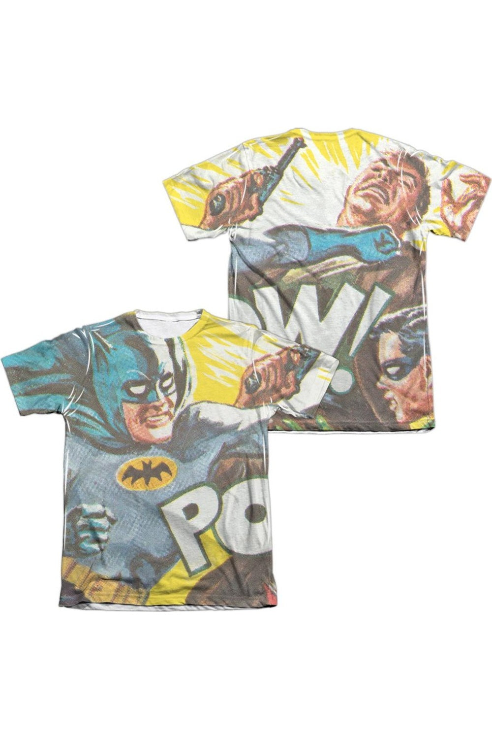 Футболка с коротким рукавом из полиэстера/хлопка для взрослых с принтом Batman Classic Tv On The Chin (спереди/сзади) Gildan, белый
Футболка с коротким рукавом из полиэстера/хлопка для взрослых с принтом Batman Classic Tv On The Chin (спереди/сзади) Gildan, белый