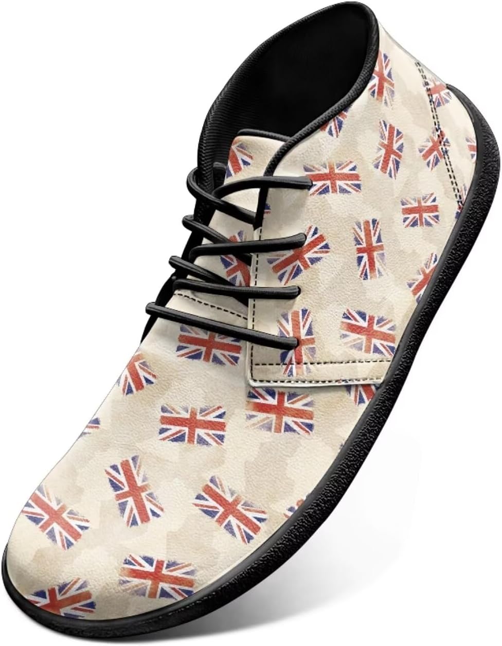 Повседневные кроссовки Jeiento с резиновой подошвой и нулевым перепадом высоты подошвы, с флагом США, Uk Flag
Повседневные кроссовки Jeiento с резиновой подошвой и нулевым перепадом высоты подошвы, с флагом США, Uk Flag