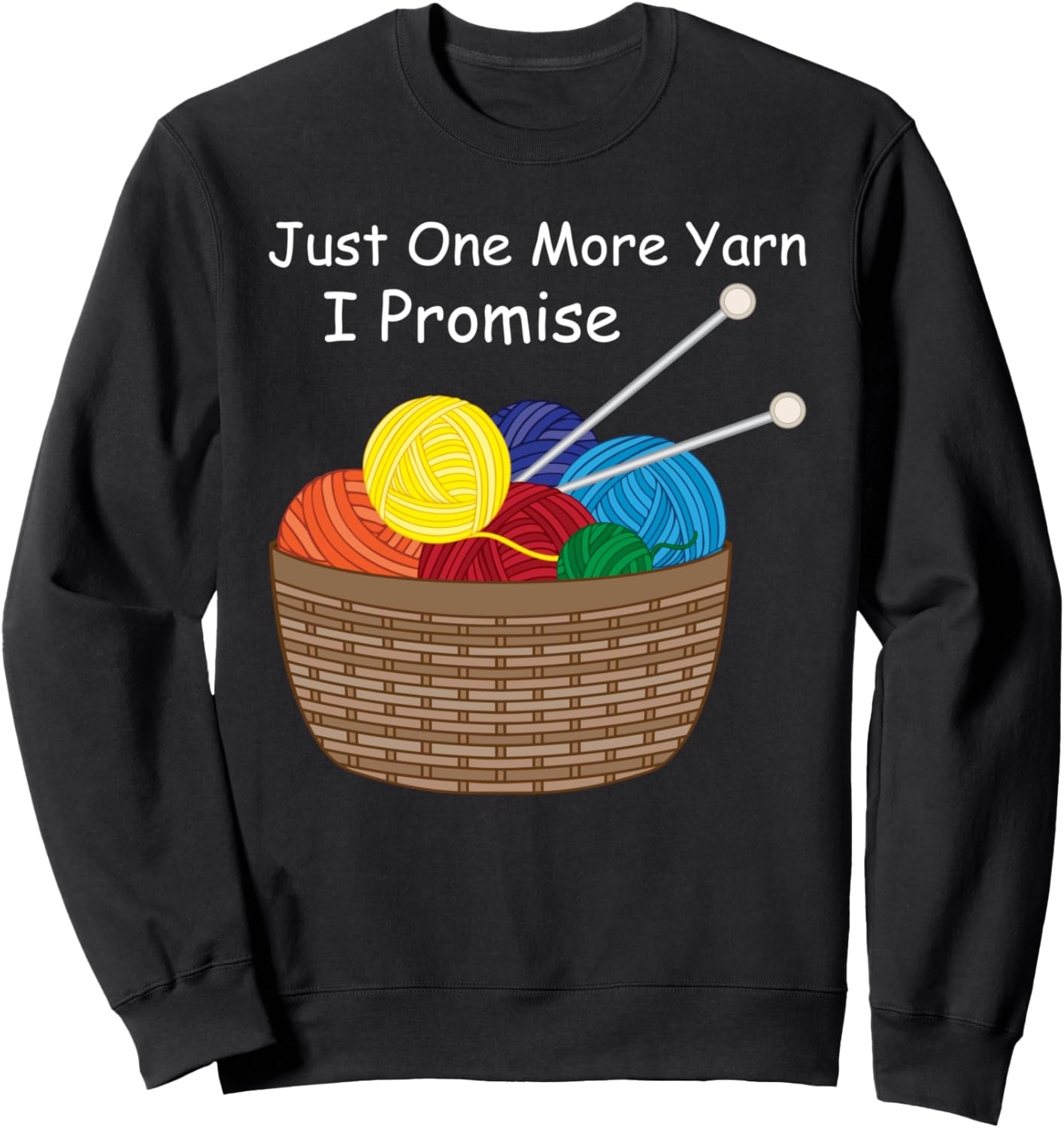 Еще одно обещание по поводу пряжи - веселое вязание крючком. Толстовка Funny Crochet Crocheter, черный
Еще одно обещание по поводу пряжи - веселое вязание крючком. Толстовка Funny Crochet Crocheter, черный