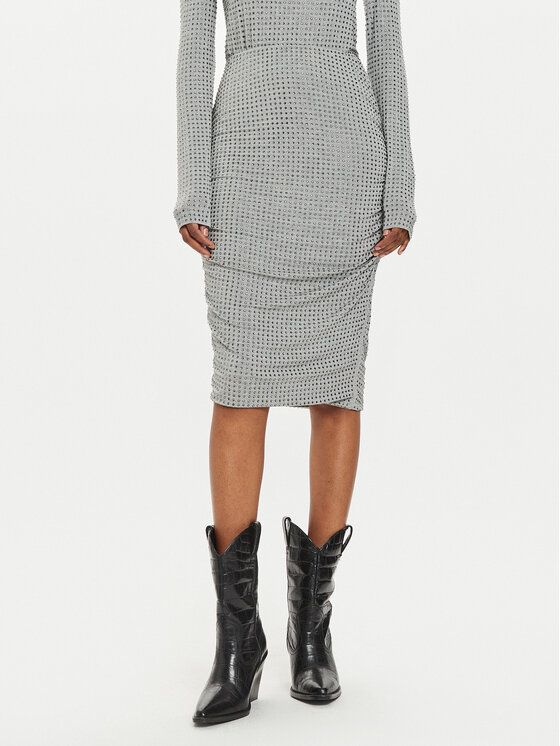 Юбка-карандаш slim fit Kedrin 104454 A2B4 Pinko, серый
Юбка-карандаш slim fit Kedrin 104454 A2B4 Pinko, серый