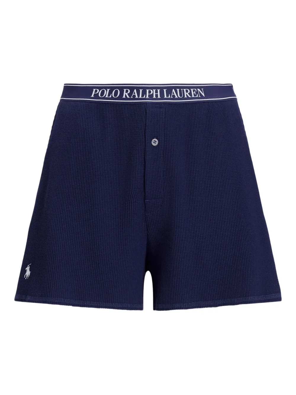 Пижамные шорты с логотипом на поясе POLO RALPH LAUREN, синий
Пижамные шорты с логотипом на поясе POLO RALPH LAUREN, синий