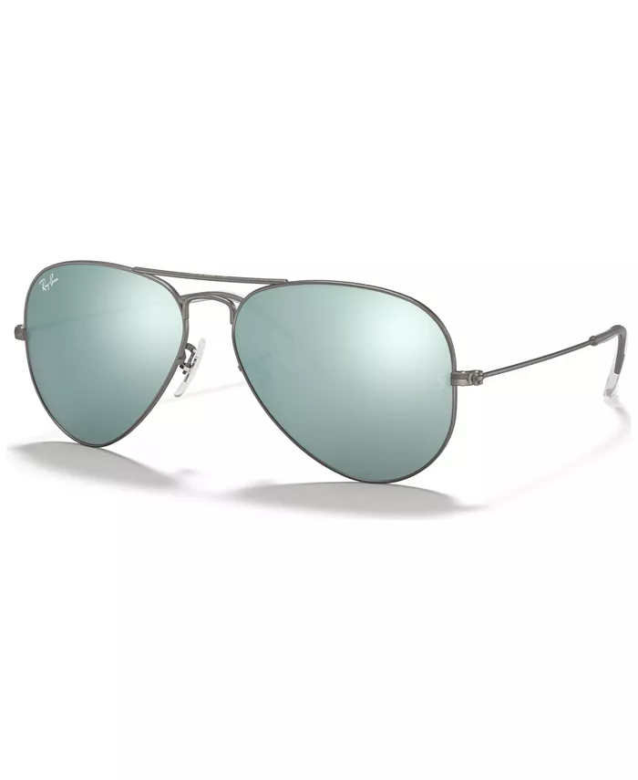 Солнцезащитные очки, RB3025 AVIATOR MIRROR Ray-Ban, серебряный 
Солнцезащитные очки, RB3025 AVIATOR MIRROR Ray-Ban, серебряный