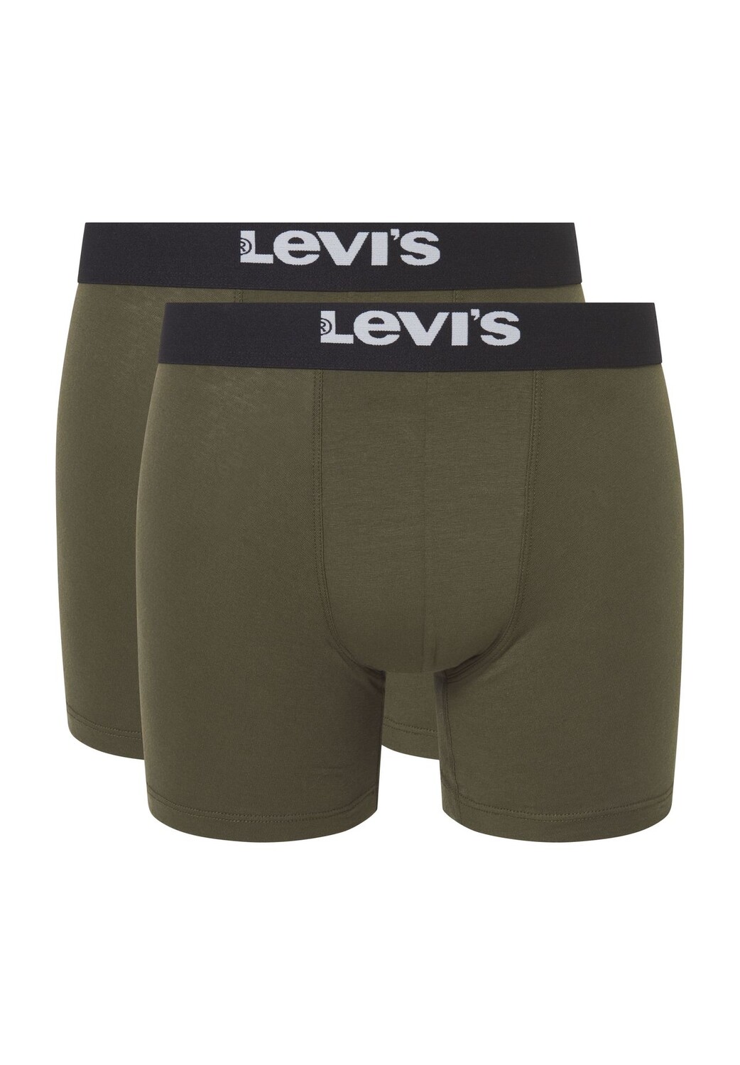 Трусы, 2 шт., эластичный пояс с логотипом, мужские Levi's, хаки
Трусы, 2 шт., эластичный пояс с логотипом, мужские Levi's, хаки