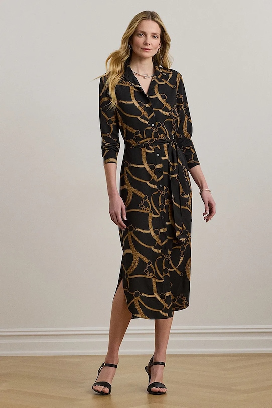 Платье Lauren Ralph Lauren, черный
Платье Lauren Ralph Lauren, черный