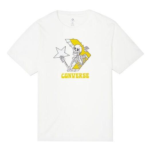 Футболка men's skeleton printing knit round neck short sleeve white Converse, белый
Футболка men's skeleton printing knit round neck short sleeve white Converse, белый