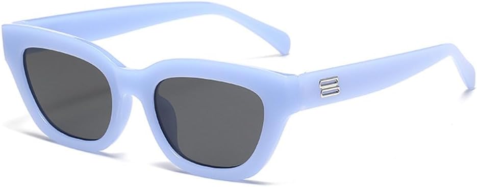 Модные солнцезащитные очки для женщин, винтажные, «кошачий глаз», классические винтажные солнцезащитные очки для женщин с защитой от УФ-излучения UV400 HHZZYVY, Jelly Blue
Модные солнцезащитные очки для женщин, винтажные, «кошачий глаз», классические винтажные солнцезащитные очки для женщин с защитой от УФ-излучения UV400 HHZZYVY, Jelly Blue