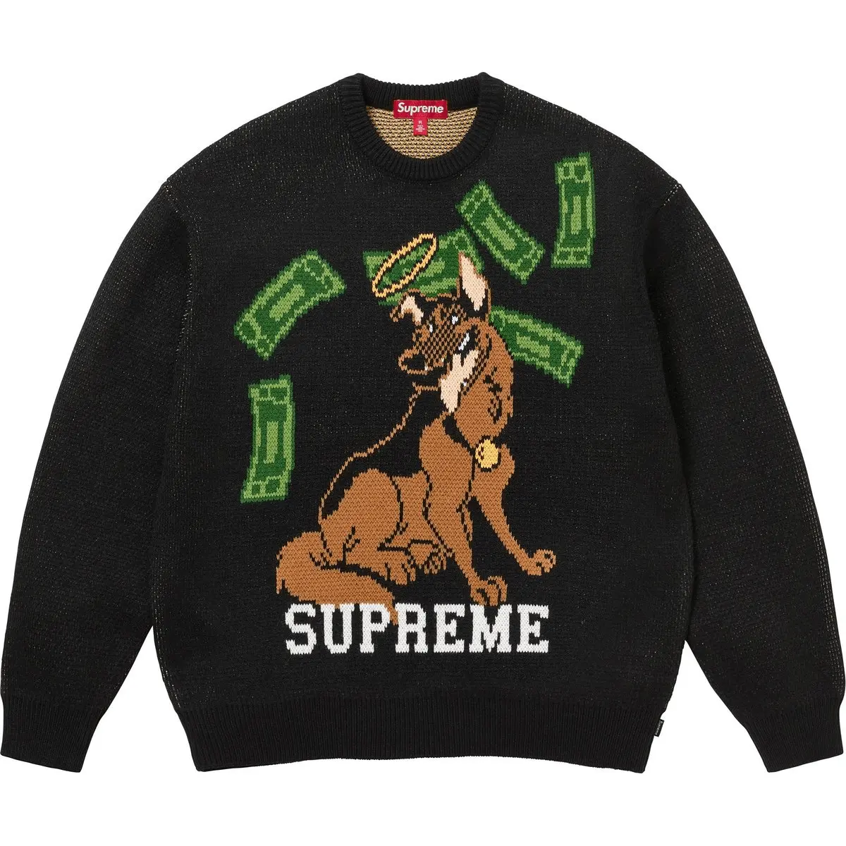 Все собаки попадают в рай FW25 WEEK11 свитер Unisex Supreme, черный
Все собаки попадают в рай FW25 WEEK11 свитер Unisex Supreme, черный