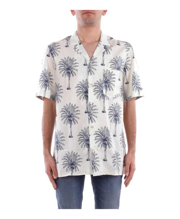 Рубашка с узором и нагрудным карманом. Saint Barth, белый
Рубашка с узором и нагрудным карманом. Saint Barth, белый