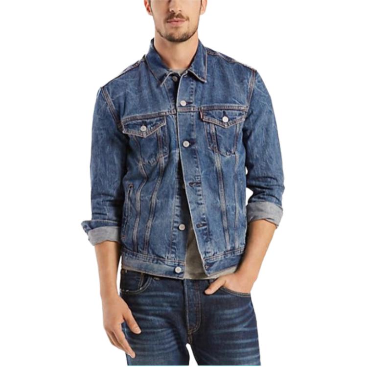 Джинсовая куртка мужская Levis, синий
Джинсовая куртка мужская Levis, синий