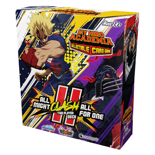 Карточная игра My Hero Academia Ccg: All Might Vs All For One Clash Decks Series 4 Clash Decks
Карточная игра My Hero Academia Ccg: All Might Vs All For One Clash Decks Series 4 Clash Decks