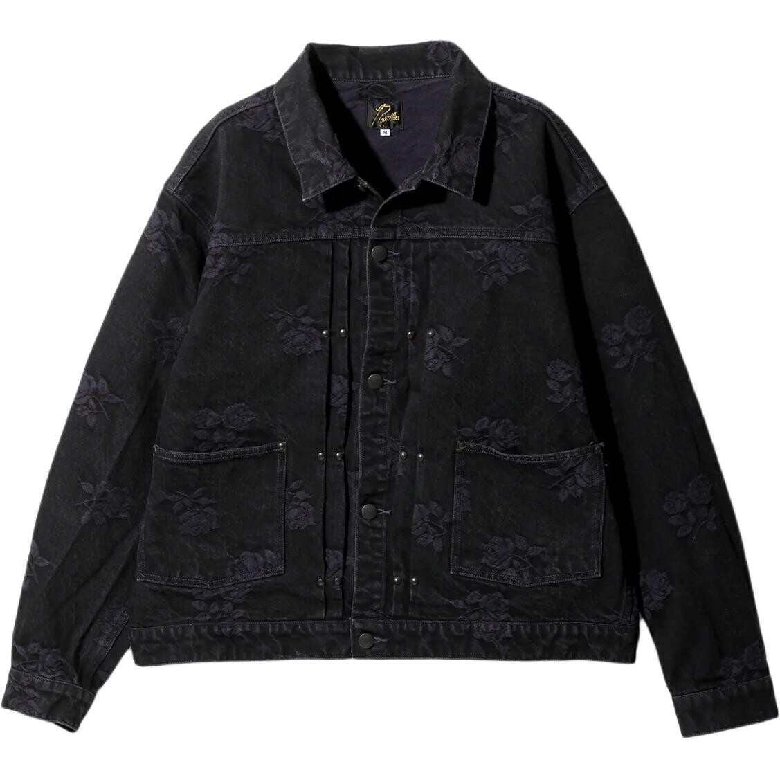 Джинсовая куртка унисекс черный Needles
Джинсовая куртка унисекс черный Needles