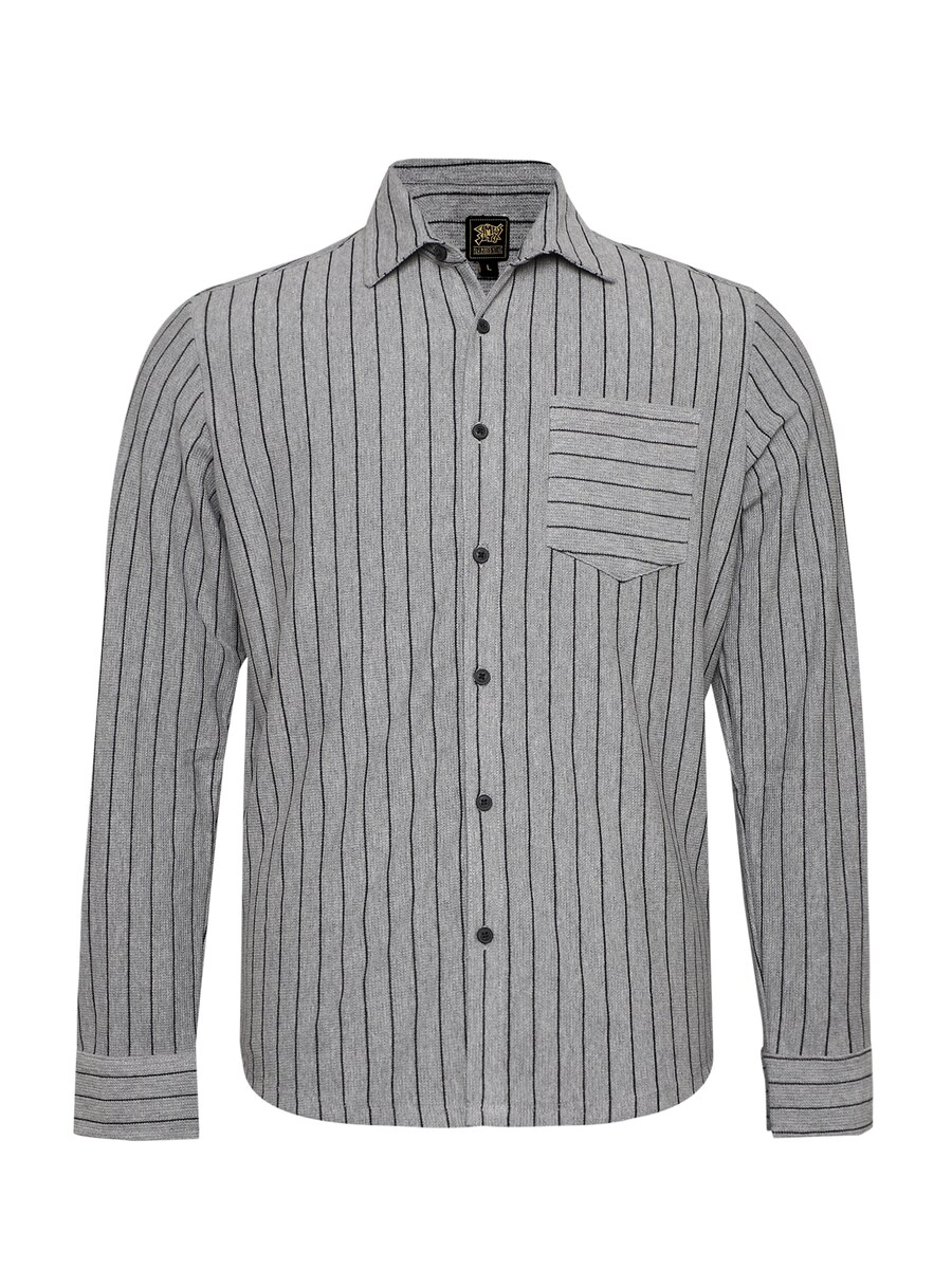 Рубашка на пуговицах классического кроя Campus Sutra Timothea, серый/графитовый
Рубашка на пуговицах классического кроя Campus Sutra Timothea, серый/графитовый