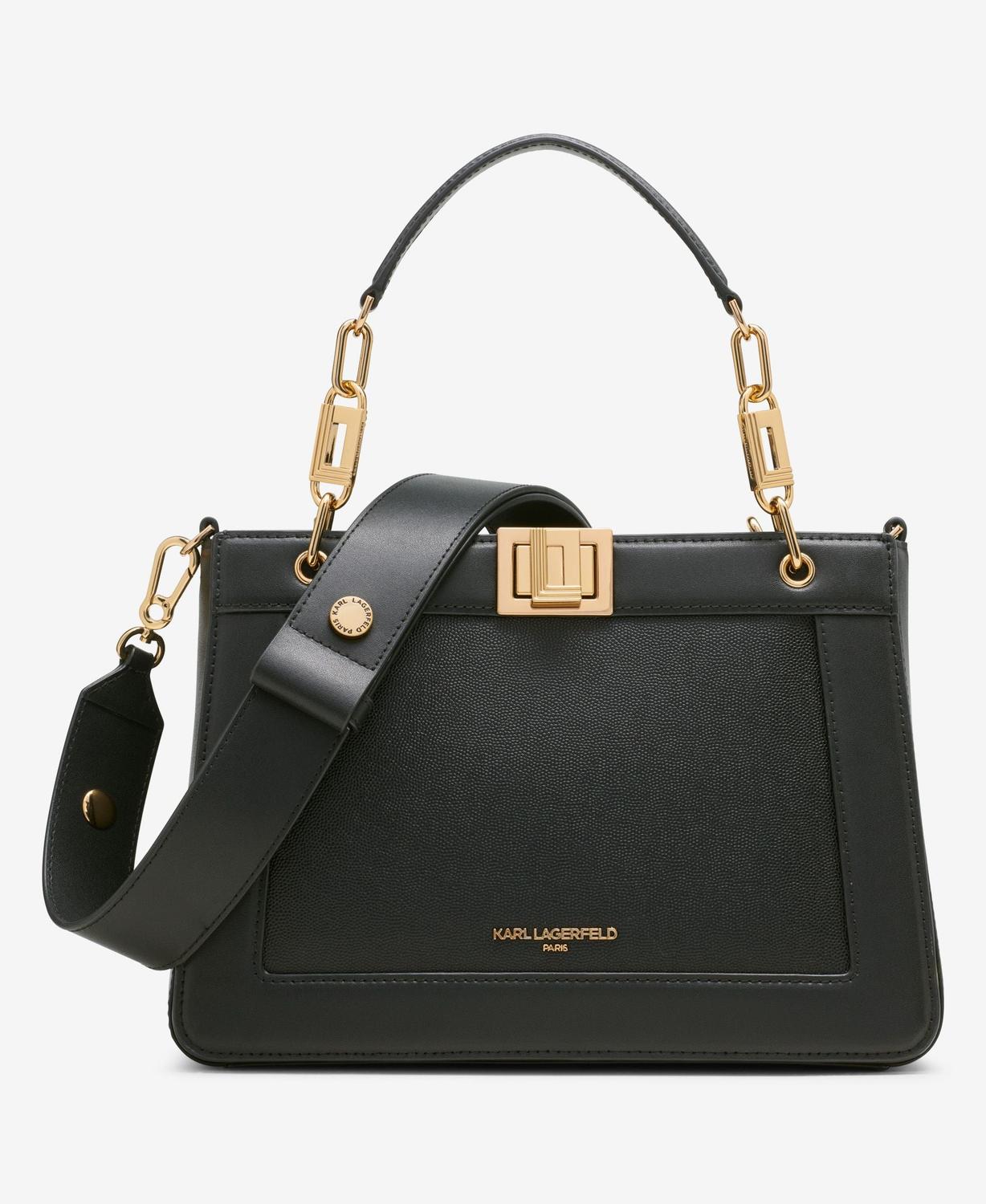 Сумка-портфель Ivette Karl Lagerfeld Paris, черный/золотой
Сумка-портфель Ivette Karl Lagerfeld Paris, черный/золотой