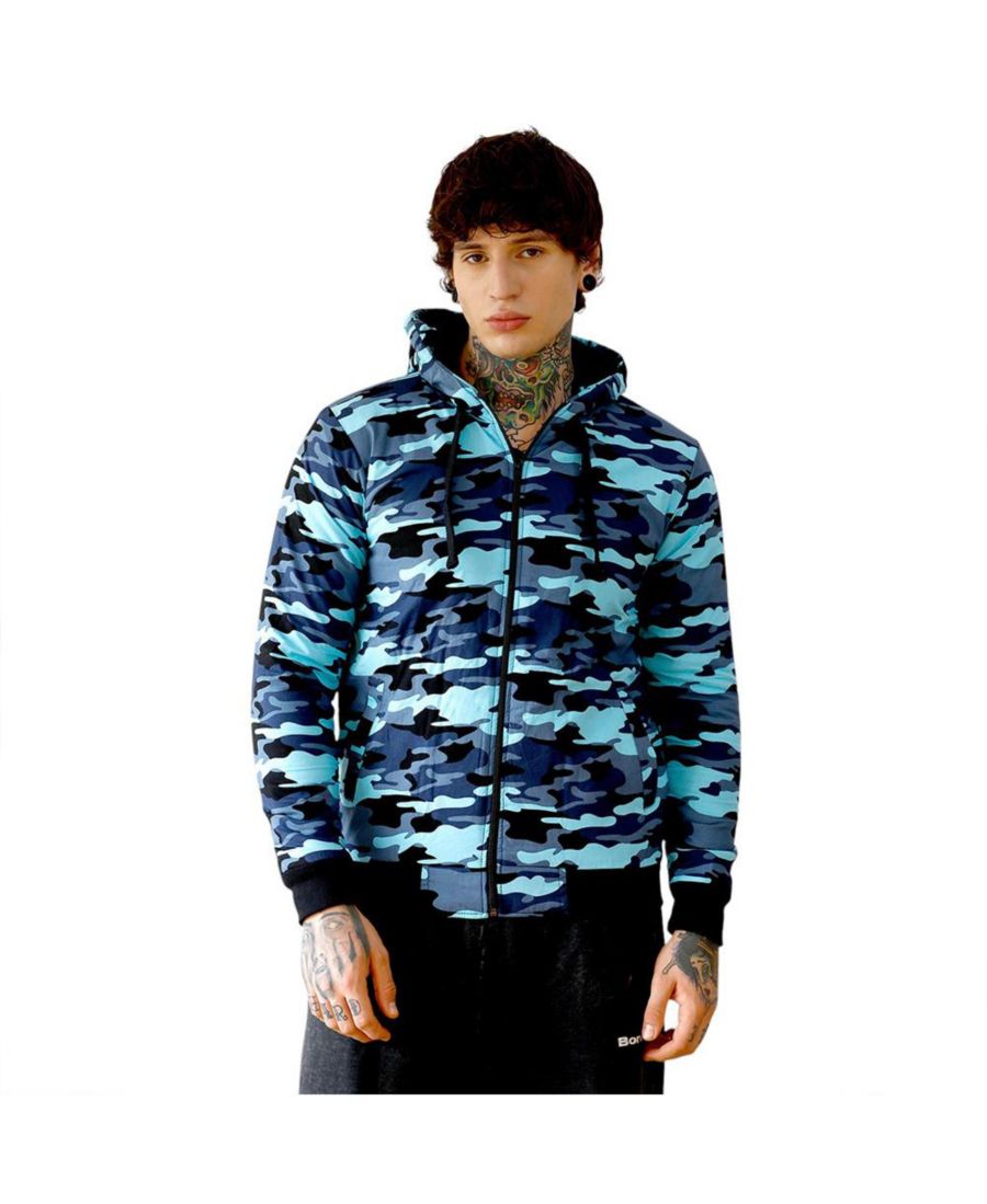 Мужская куртка темно-синего камуфляжного цвета на флисовой подкладке Campus Sutra, Blue
Мужская куртка темно-синего камуфляжного цвета на флисовой подкладке Campus Sutra, Blue