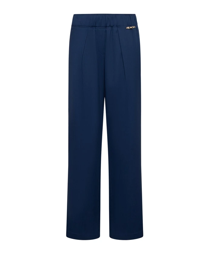 Широкие брюки со складками спереди Silvian Heach, синий
Широкие брюки со складками спереди Silvian Heach, синий