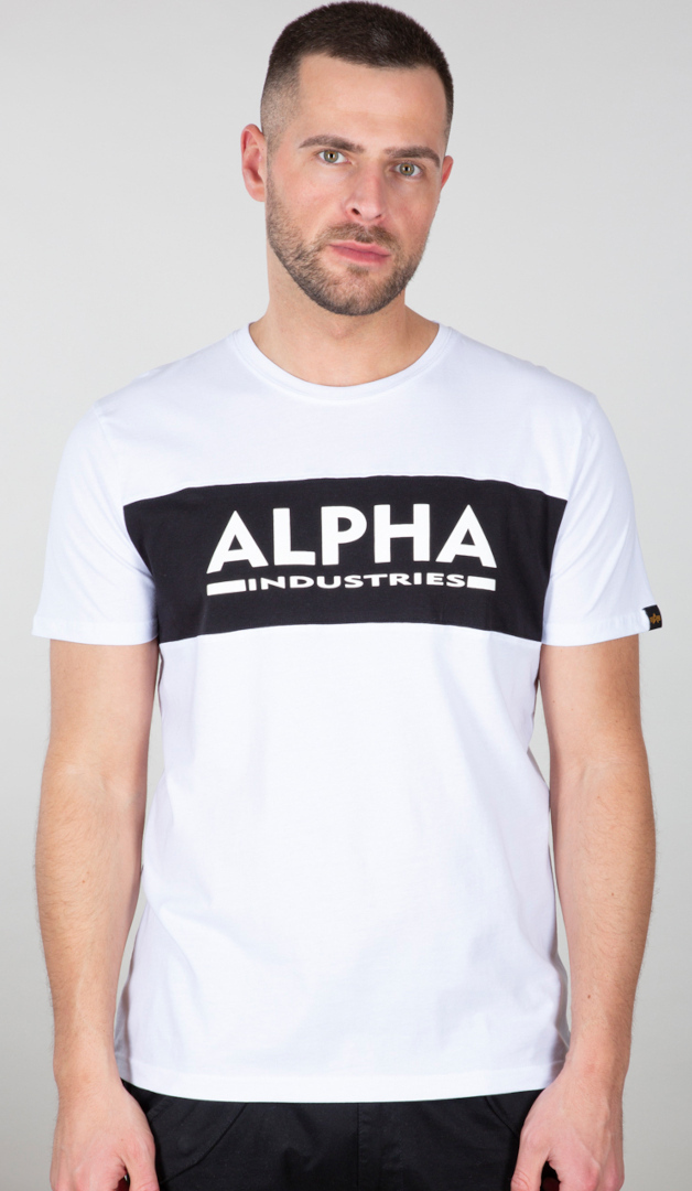 Футболка Alpha Industries Alpha Inlay T-shirt, белый/черный
Футболка Alpha Industries Alpha Inlay T-shirt, белый/черный