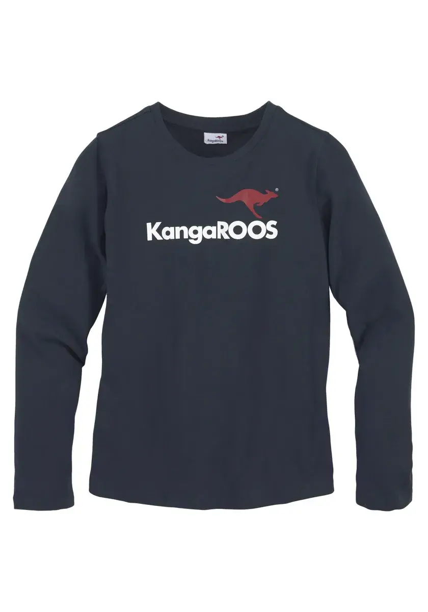 Рубашка KangaROOS с длинными рукавами "Basic Logo", цвет морской волны
Рубашка KangaROOS с длинными рукавами "Basic Logo", цвет морской волны