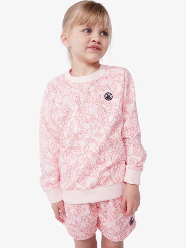 Детский хлопковый свитшот Petit Bateau, Fleur Pink
Детский хлопковый свитшот Petit Bateau, Fleur Pink