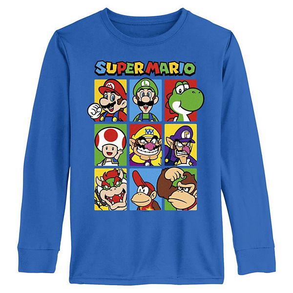 Футболка с длинным рукавом Nintendo Super Mario Bros для мальчиков 6-20 Licensed Character
Футболка с длинным рукавом Nintendo Super Mario Bros для мальчиков 6-20 Licensed Character