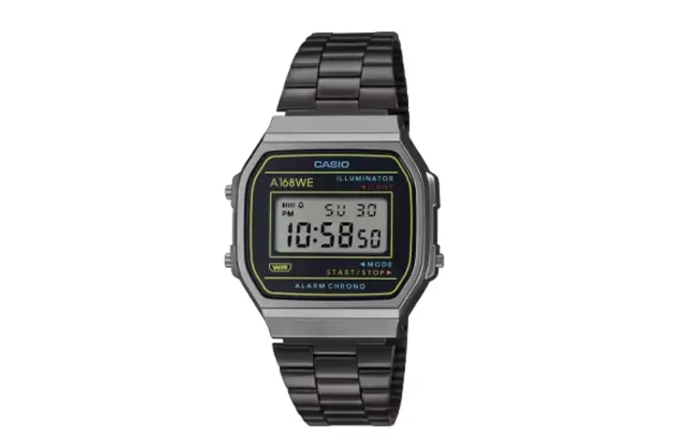 CASIO Unisex VINTAGE Series Black Watch A168WEHB-1AJF
CASIO Unisex VINTAGE Series Black Watch A168WEHB-1AJF