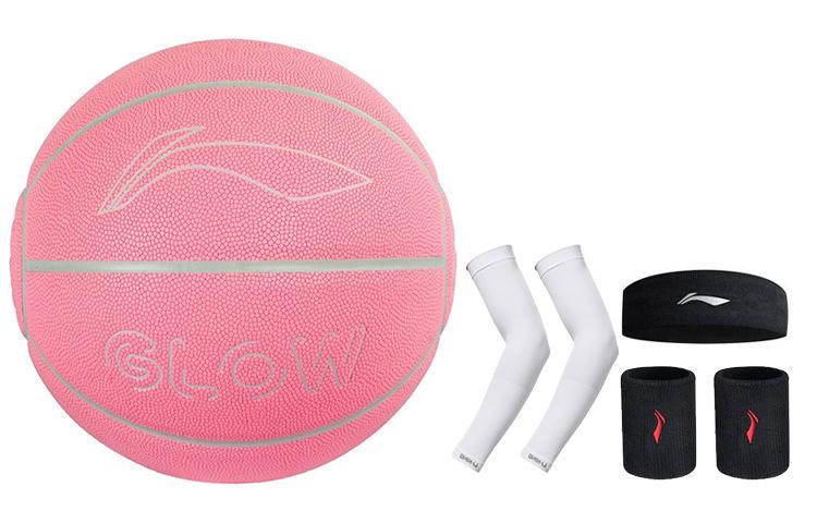 LINING Баскетбольный мяч badfive pu розовый размер 7 светящийся в темноте unisex
LINING Баскетбольный мяч badfive pu розовый размер 7 светящийся в темноте unisex