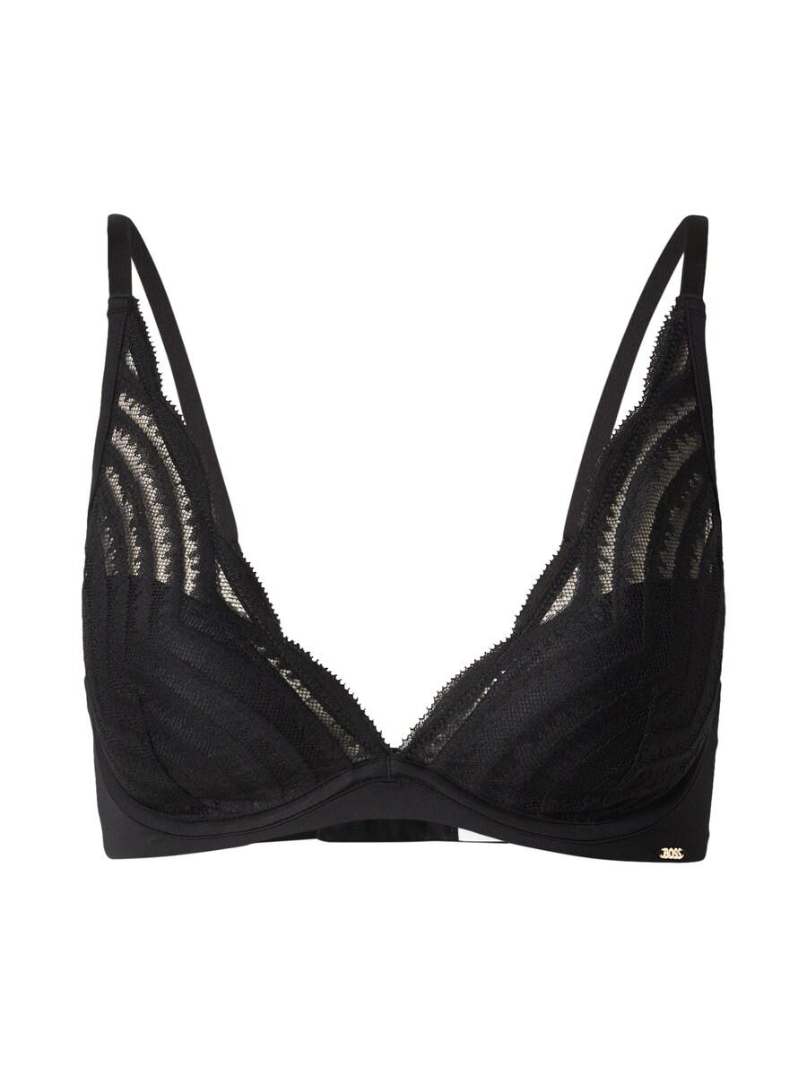 Треугольный бюстгальтер BOSS, черный
Треугольный бюстгальтер BOSS, черный