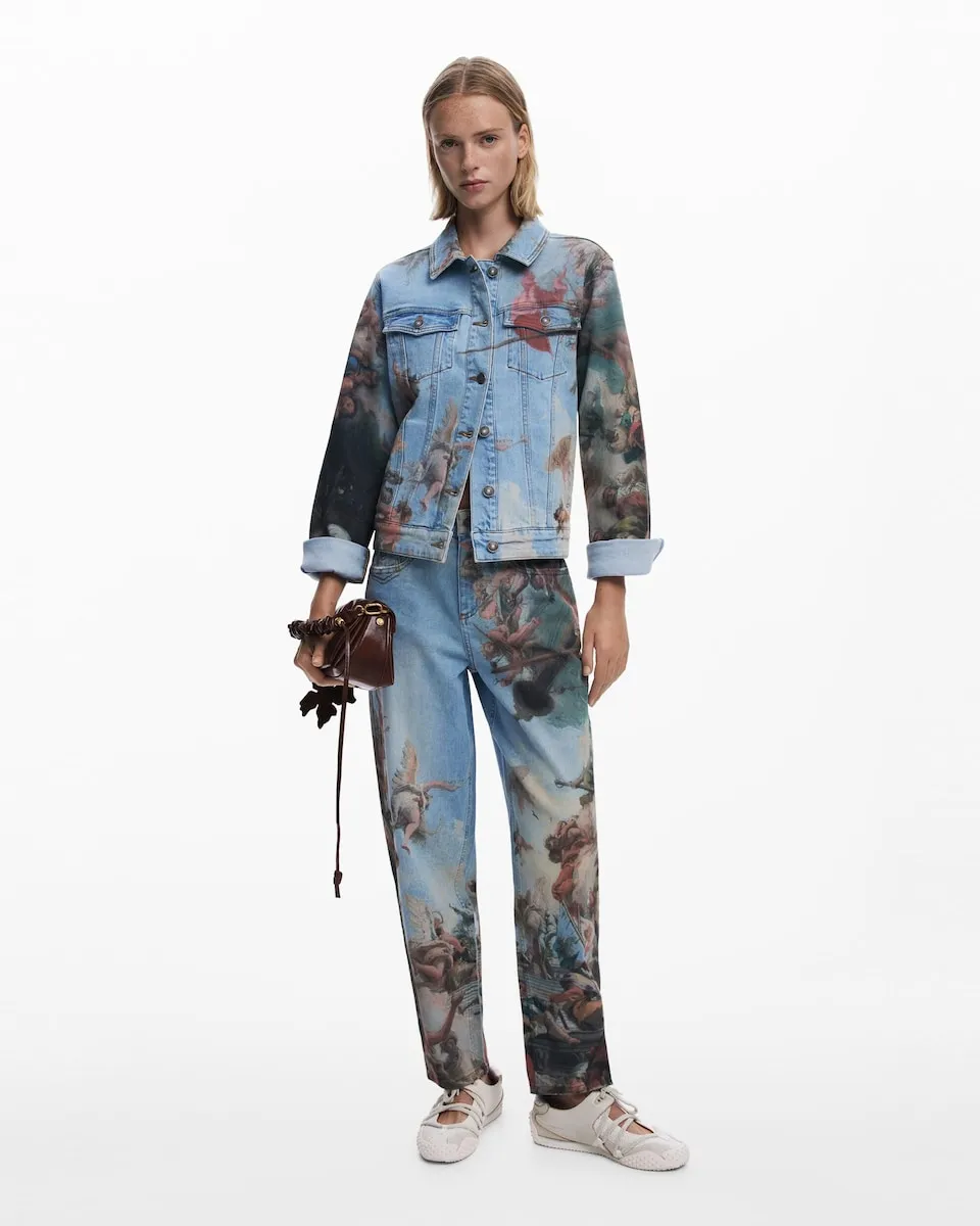 Женские джинсы для лета Desigual, синий
Женские джинсы для лета Desigual, синий