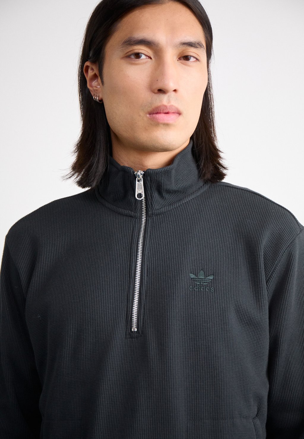 Толстовка ZIP adidas Originals, черный 
Толстовка ZIP adidas Originals, черный